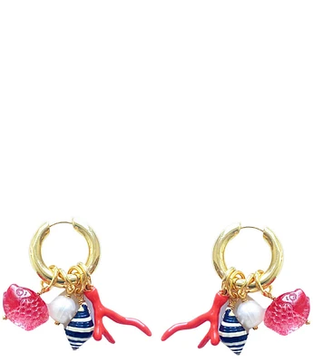 Mignonne Gavigan Ada Sea Resort Hoop Drop Earrings