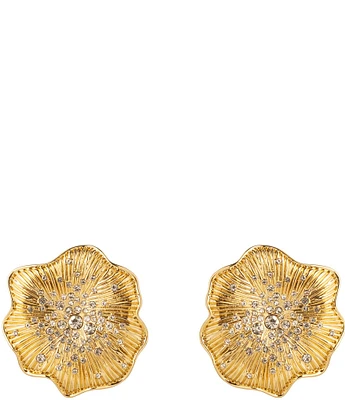 Mignonne Gavigan Christopher Rhinestones Stud Earrings