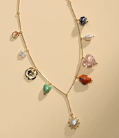 Mignonne Gavigan Jamila Charm Statement Necklace