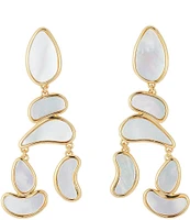 Mignonne Gavigan Luxe Paulina Mother Of Pearl Drop Earrings
