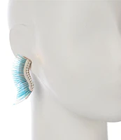 Mignonne Gavigan Midi Madeline Statement Drop Earrings