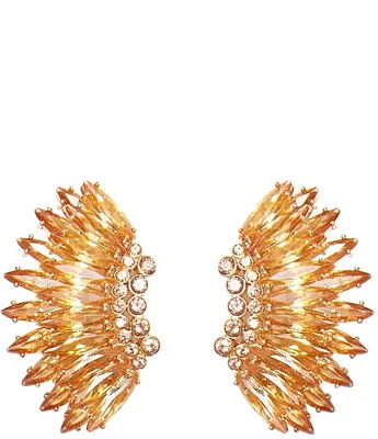 Mignonne Gavigan Mini Madeline Crystal Statement Stud Earrings