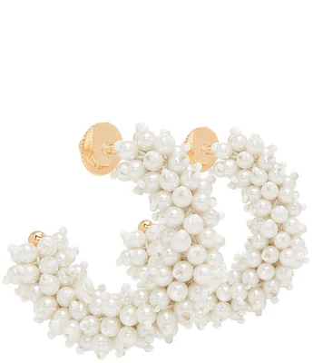 Mignonne Gavigan Taylor Mini Pearl Hoop Earrings