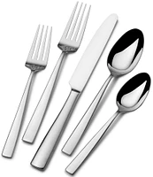 Mikasa Everett 101-Piece Stainless Steel Flatware Set