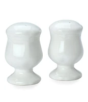 Mikasa French Countryside Rippled Baroque Stoneware Salt & Pepper Shaker Set