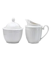 Mikasa Italian Countryside Creamer/Sugar Bowl Set