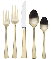 Mikasa Lucia Gold 20-Piece Stainless Steel Flatware Set