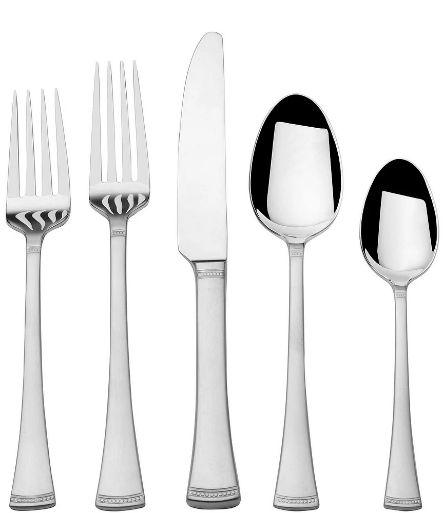 Mikasa Odette 20-Piece Stainless Steel Flatware Set