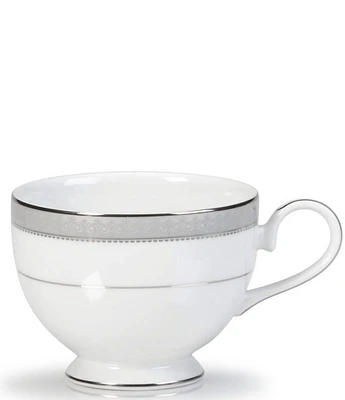 Mikasa Platinum Crown Filigree Platinum Porcelain Cup