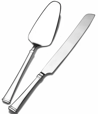 Mikasa Stanton Stainless Steel Cake Knife And Server Set