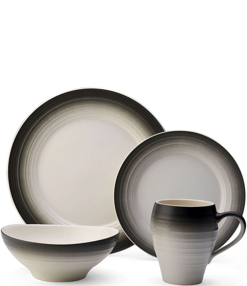 Mikasa Swirl Ombre 4-Piece Place Setting, Service for 1