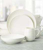 Mikasa Swirl Coupe 16-Piece Dinnerware Set