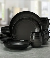 Mikasa Swirl Coupe 16-Piece Dinnerware Set