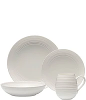 Mikasa Swirl Coupe 4-Piece Place Setting