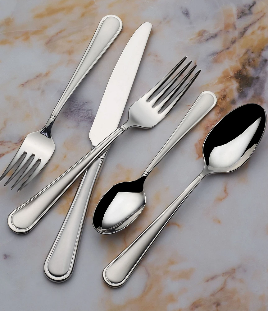 Mikasa Virtuoso 65-Piece Stainless Steel Flatware Set | Dillard's