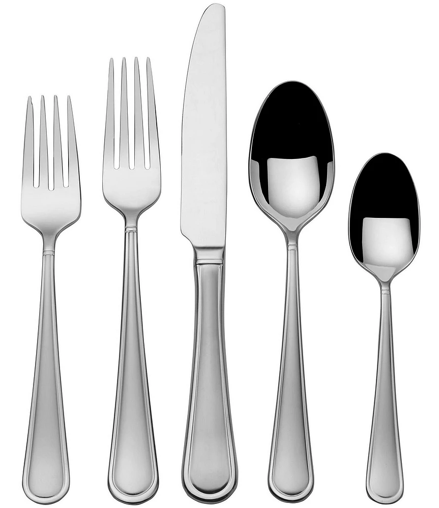 Mikasa Virtuoso Frost 65-Piece Stainless Steel Flatware Set