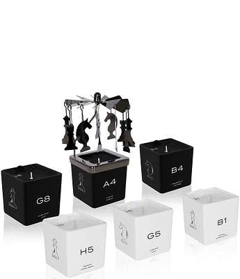 MIND GAMES Luxury Fragrance Candle Set with Carousel