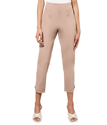 Ming Wang Ponte Straight Leg Tulip Pants