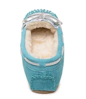 Minnetonka Girls' Cassie Suede Moccasins (Infant)