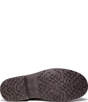 Minnetonka Joli Suede and Textile Pattern Slouch Booties