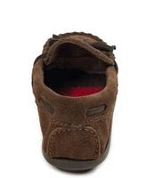 Minnetonka Kids' Boat Suede Moccasins (Toddler)