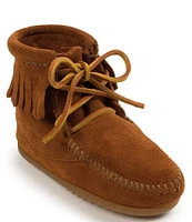 Minnetonka Kids' Suede Tramper Boots (Toddler)