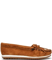 Minnetonka Kilty Plus Suede Moccasins