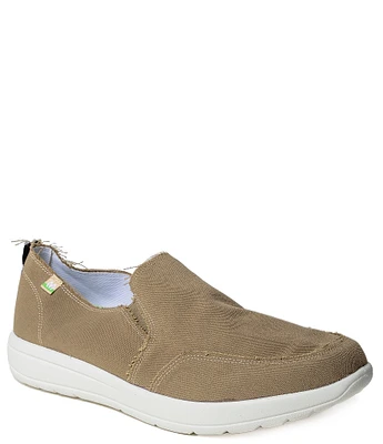 Minnetonka Men's Expanse Canvas Slip-Ons