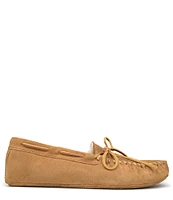 Minnetonka Men's Sheepskin Softsole Moccasin Slippers