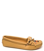 Minnetonka Thunderbird Animikii Softsole Leather Moccasins