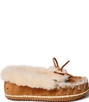 Minnetonka Ultimate Sheepskin Suede Slippers