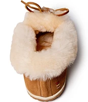 Minnetonka Ultimate Sheepskin Suede Slippers