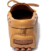 Minnetonka Women's Classic Driver Leather Mocassins