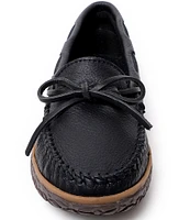 Minnetonka Women's Deerskin Tread Moccasins