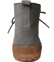 Minnetonka Women's Tealey Suede Lace-Up Cold Weather Booties