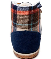 Minnetonka Women's Torrey Plaid Bootie Slippers