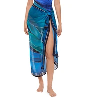 Miraclesuit Maldiva Semi-Sheer Georgette Pareo Swim Cover-Up