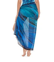 Miraclesuit Maldiva Semi-Sheer Georgette Pareo Swim Cover-Up