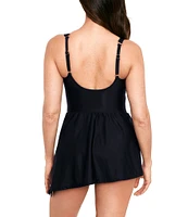 Miraclesuit Network News Alina Flyaway Swim Dress