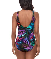 Miraclesuit Palma Paradiso Revele Surplice One Piece Swimsuit