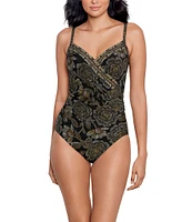 Miraclesuit Petal Pusher Floral Gali One Piece Swimsuit