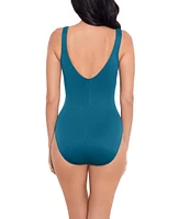 Miraclesuit Rock Solid Avra High Neck One Piece Swimsuit