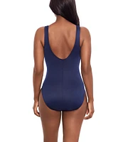 Miraclesuit Rock Solid Avra High Neck One Piece Swimsuit