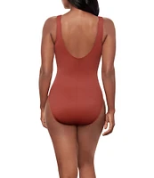 Miraclesuit Rock Solid Avra High Neck One Piece Swimsuit