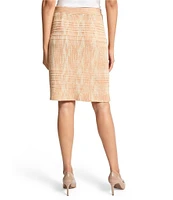 MISOOK Melange Knit High Rise Straight Skirt