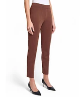 MISOOK Nancy Maylana Knit Slim Leg Pull-On Pants