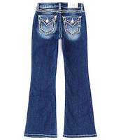 Miss Me Big Girls 7-16 Mid Rise Bootcut Denim Jean