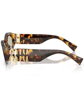 Miu Miu Women's MU 11WS54-X 54mm Oval Sunglasses