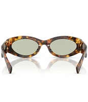 Miu Miu Women's MU 11WS54-X 54mm Oval Sunglasses