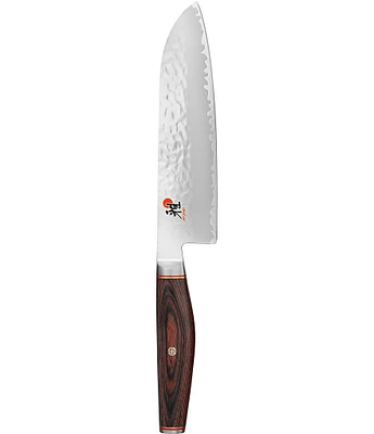 Miyabi Artisan 7#double; Fine Edge Santoku Knife